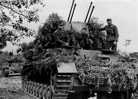 German Flakpanzer IV Wirbelwind | World War Photos