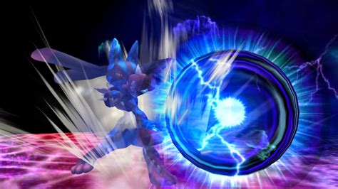 Mega Lucario's Aura Sphere! by Allrounda211 on DeviantArt