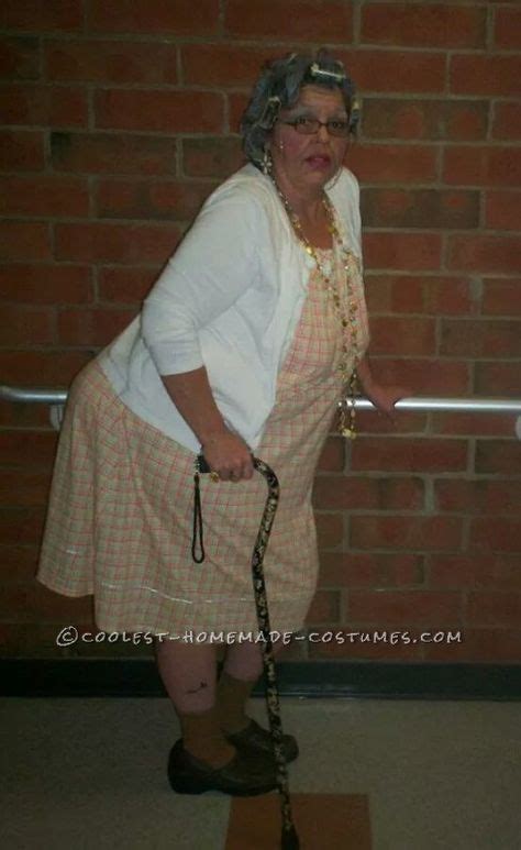 Cool Homemade Old Lady Costume | Mag Halloween | Old lady costume, Old lady halloween costume ...