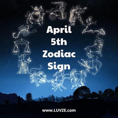 April 5 Zodiac Sign: Birthday Horoscope, Personality, Love & Compatibility January 20 Zodiac ...