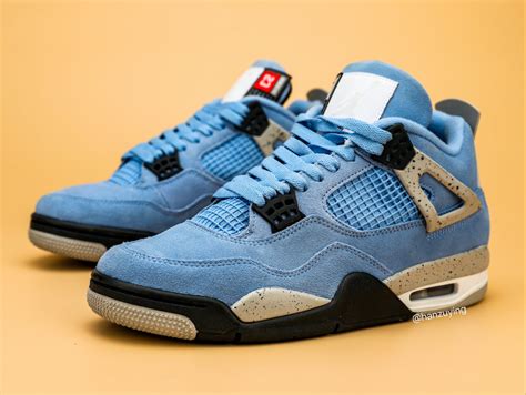 Air Jordan 4 "University Blue" - Дата релиза, фото, где купить