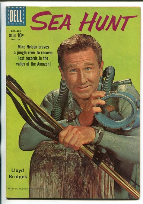 Sea Hunt #1041 1959-dell-four Color-lloyd Bridges-skin Diving-tv Series-vf Minus | Old tv shows ...