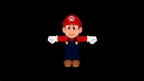 DS DSi - Super Mario 64 DS - Mario - 3D model by Pac-YT (@pacthemodeler ...