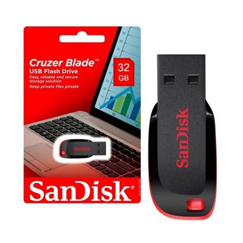 Sandisk Pendrive 32Gb Cruzer Blade - Tecnoportal