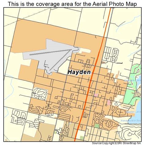 Aerial Photography Map of Hayden, ID Idaho