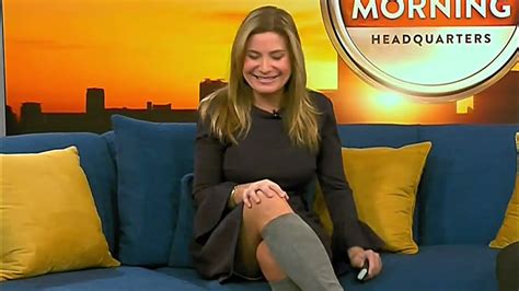 Jen Carfagno - The Weather Channel - 120221 Grey Dress and Boots - Easy On The Eyes - YouTube