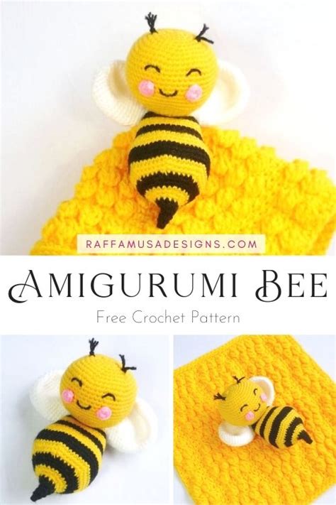 Toys Stuffed Animals & Plushies Crochet pattern bee amigurumi bees ...