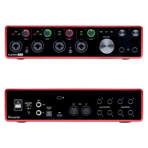 Focusrite Scarlett 18i8 (3rd gen) - Music Shop Nepal