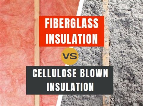 Comparison Between Fiberglass VS Cellulose Blown Insulation ...