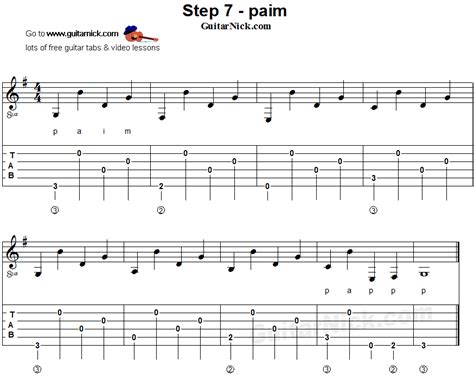 FINGERSTYLE GUITAR LESSON 7 | GuitarNick.com