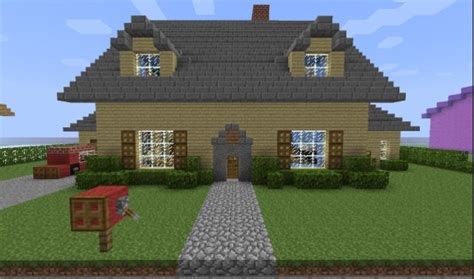 Regular house. | Minecraft house designs, Cool minecraft houses ...