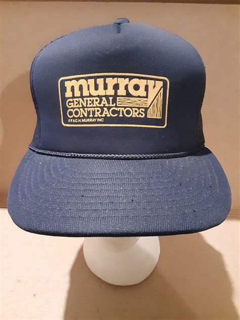 Murray General Contractors Mesh Back Truckers Style H… - Gem