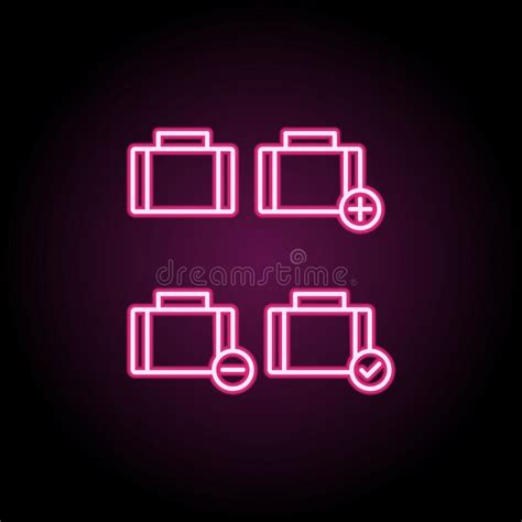 Suitcase, Plus, Check, Minus Sign Nolan Icon. Simple Thin Line, Outline Vector of Web Icons for ...