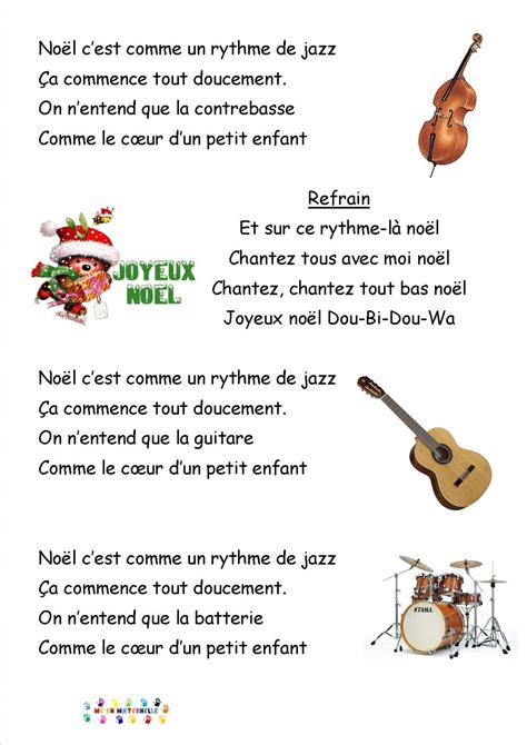 noel-jazz | Noel jazz, Chanson de noel, Chanson noel maternelle