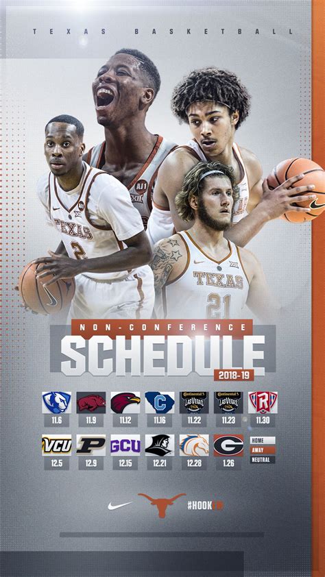 UT men's basketball nonconference schedule set, includes home games ...