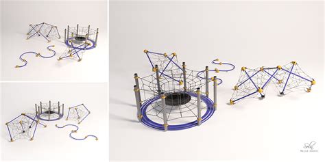 Playpark Equipment Models on Behance