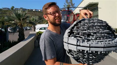 Watch Behind the Scenes: Star Wars Lego Death Star Gets Destroyed with a Baseball Bat | Star ...