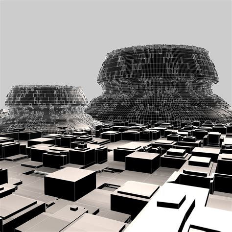 3d simple greeble model