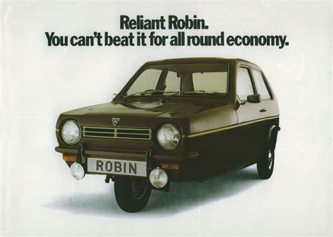 Reliant Robin brochure