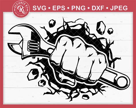 Mechanic Svg Smash Punch Mechanic Svg Wrench Svg Repair | Etsy Canada