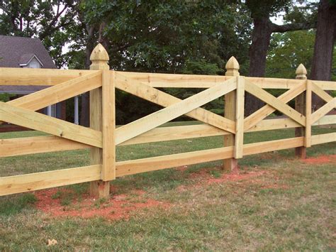 cross rail fence | Wood fence design, Farm fence, Fence design