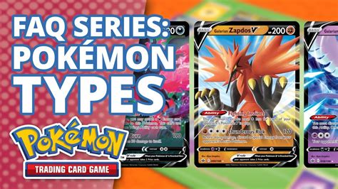 What are Pokémon Types? 🎨 Learn to Play the Pokémon TCG - YouTube