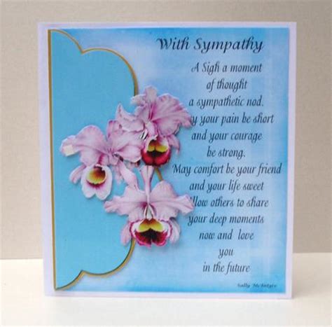 With Sympathy Poem - CUP178071_49 | Craftsuprint