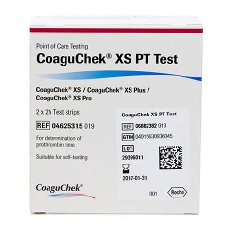 Roche Diagnostics Test Strips for CoaguChek XS System (04625315160)