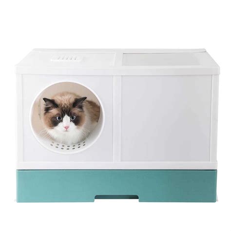 PeTraum Extra Large Jumbo Cat Litter Box TIGO-X V2.0 - Pet Supplies ...