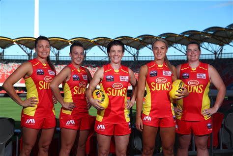 New-look leadership group for the Gold Coast SUNS AFLW - AFL Queensland