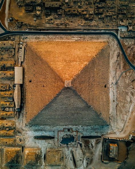 A Drone’s View of the Great Pyramid of Giza