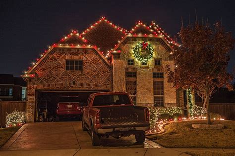 Outdoor Landscape Lighting Dallas Fort Worth Houston | Christmas lights, White christmas lights ...