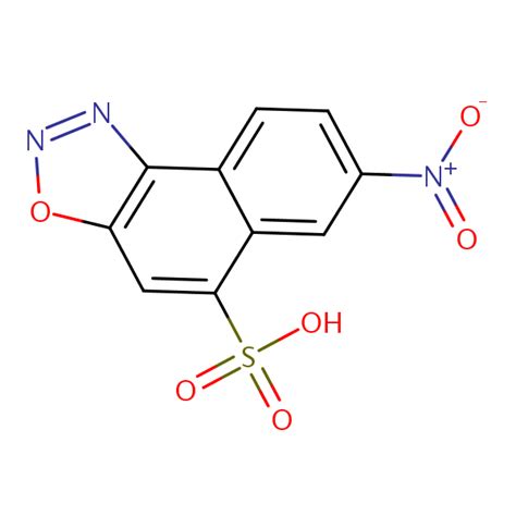 Naphth[1,2-d][1,2,3]oxadiazole-5-sulfonic acid, 7-nitro- | SIELC