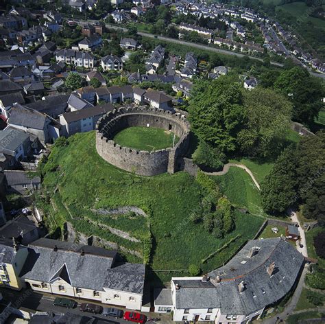 Totnes Castle - Stock Image - T835/0475 - Science Photo Library