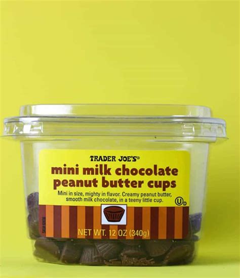 Trader Joe's Mini Milk Chocolate Peanut Butter Cups - BecomeBetty.com