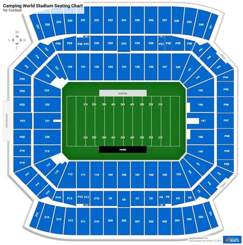 Florida State University Football Stadium Seating Chart | Elcho Table