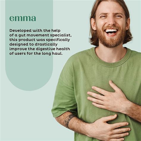 New! EMMA Gut Health Gas & Bloating Relief Constipation Leaky Gut ...