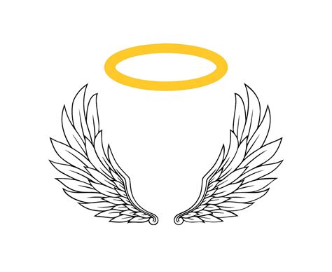 Buy Angel Wings Svg Angel Wing Clip Art Angel Svg Hal - vrogue.co