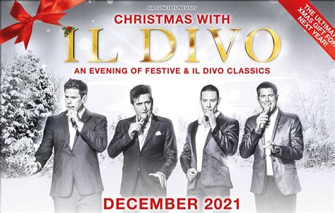 CHRISTMAS WITH IL DIVO RESCHEDULED TO DECEMBER 2021 AND NEW SOUTHEND ...