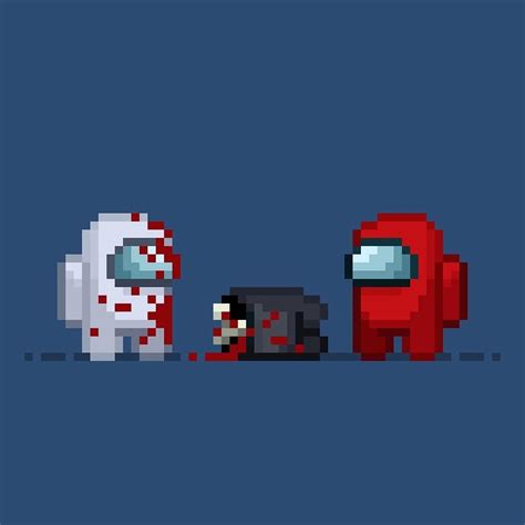 Among Us. Who's the Impostor? ••• #pixelcharacter #pixelartist #pixels ...