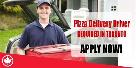 Pizza Delivery Driver REQUIRED IN TORONTO - Toronto