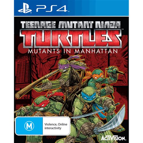 TMNT: Mutants in Manhattan (preowned) - PlayStation 4 - EB Games Australia