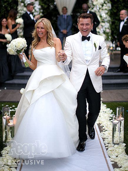 Kym Johnson, Robert Herjavec Wedding Photos