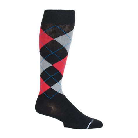 Knee-High Compression Socks For Men | Dr. Motion | Argyle