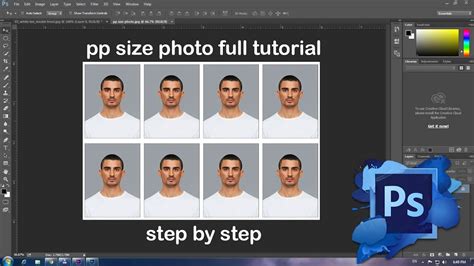 How To Create And Print Passport Size Photo In Photoshop Adobe | My XXX Hot Girl