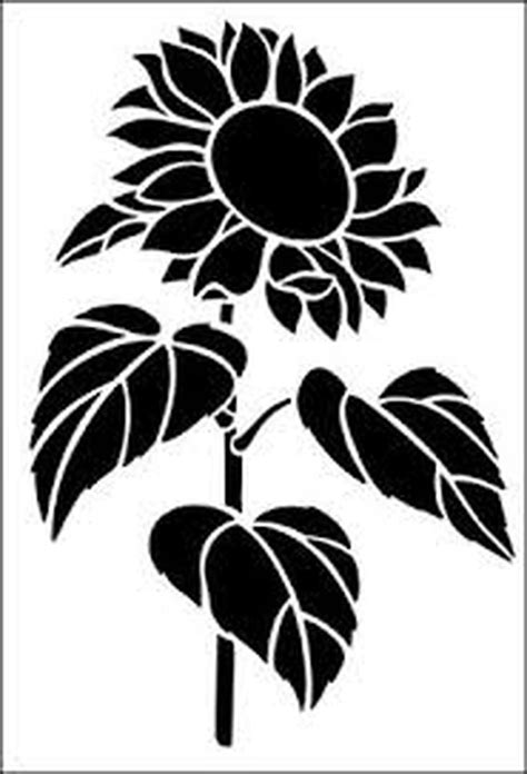 Sunflower Stencils Free Printable
