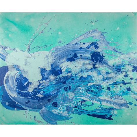 Splash Art Ocean Abstract Art Modern Art Print Framed - Etsy