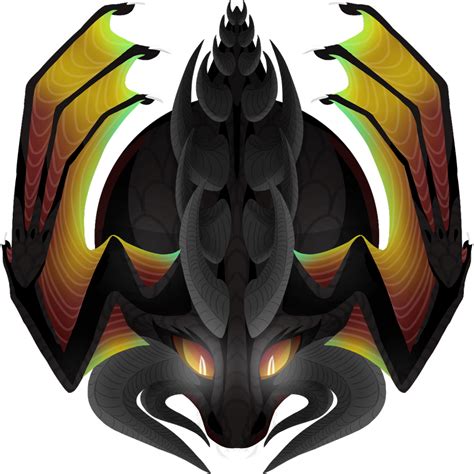 Mope.io Custom skin (BLACK DRAGON) by WabbaMadness | Black dragon, Dragon, Art