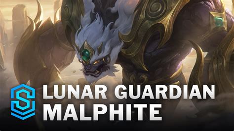 Lunar Guardian Malphite Skin Spotlight - League of Legends - YouTube