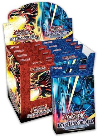 Egyptian God Deck Display - Slifer the Sky Dragon & Obelisk the Tormentor [1st Edition ...